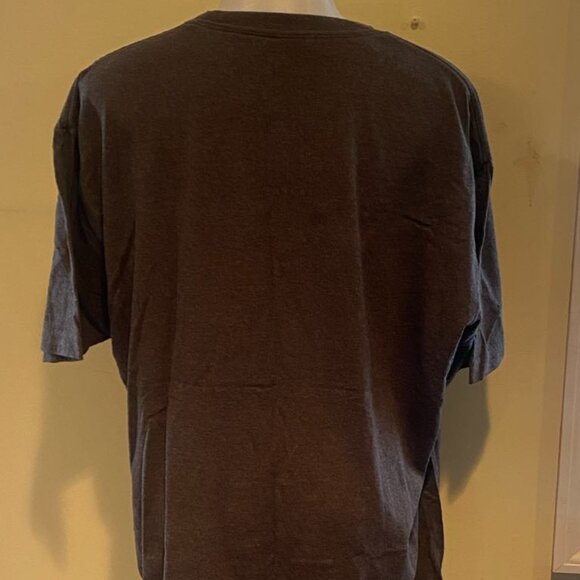 Jurasic Park Logo Mens T Shirt Short Sleeve XL Dark Gray Color - Picture 2 of 3